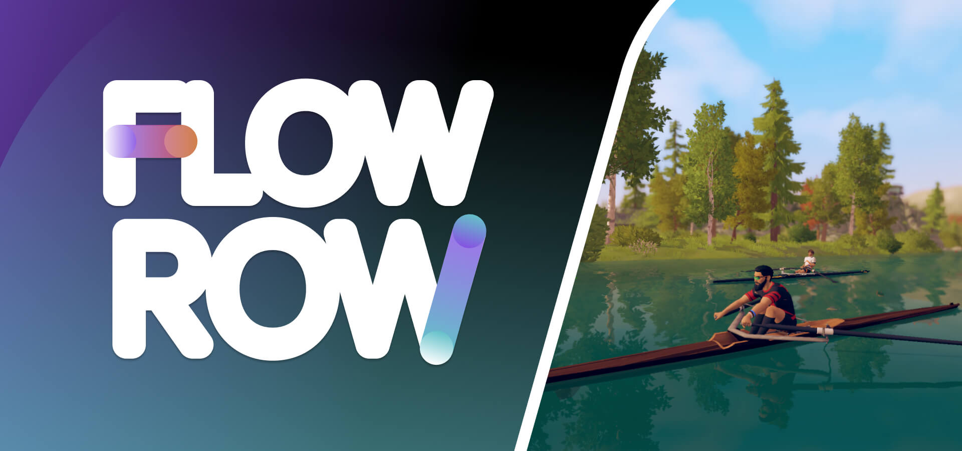 Flow row event banner for EXR