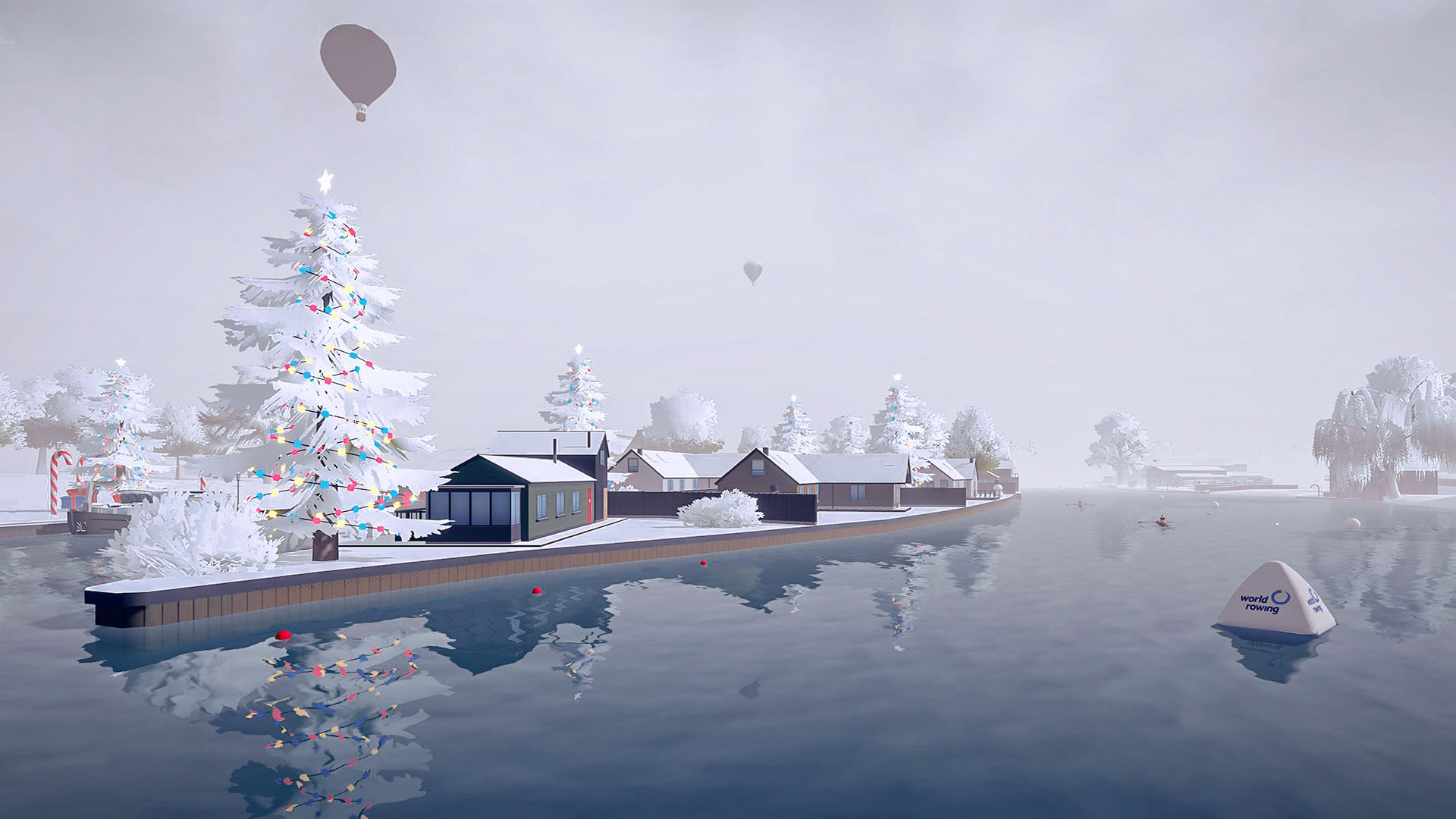 Henley on EXR covered in snow