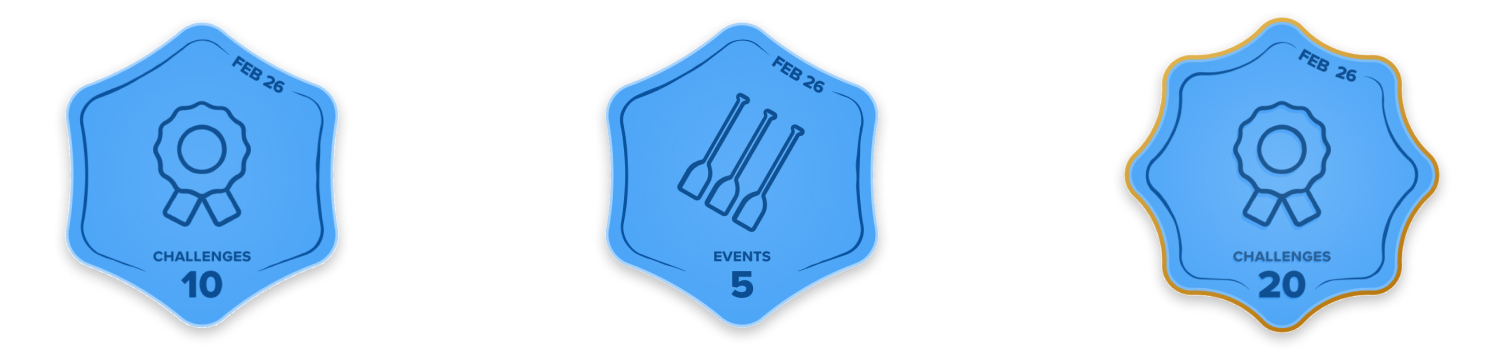 Beat the 3 monthly Sept challenges in EXR.