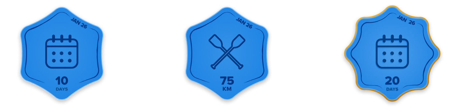 Beat the 3 monthly January challenges in EXR.