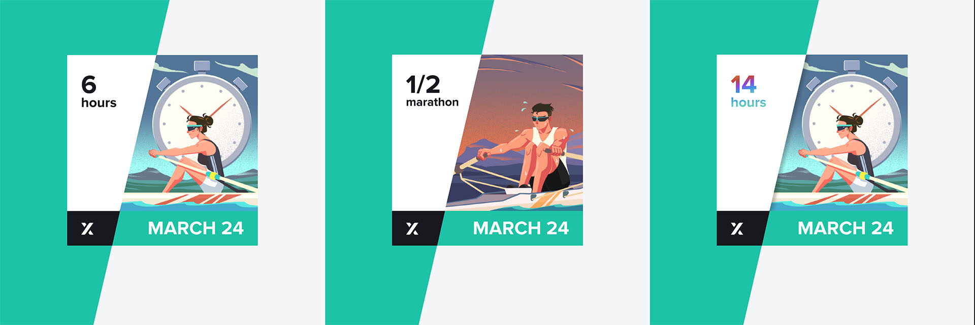 Beat the 3 March challenges in EXR.