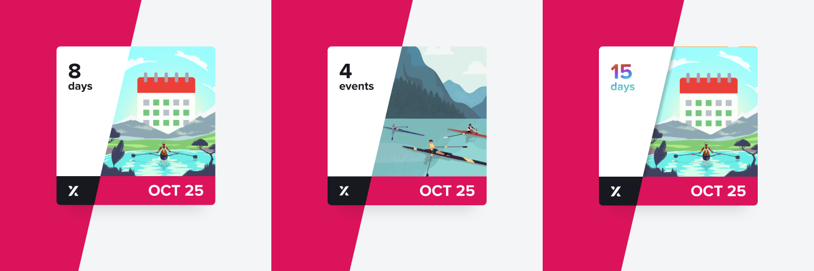 Beat the 3 monthly october challenges in EXR.