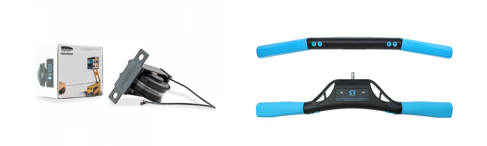 SmartRow connecting to EXR on an indoor rowing machine.